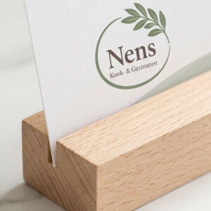 Kaarthouder (beukenhout)